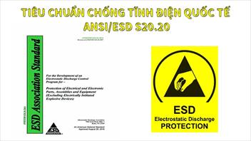 CẬP NHẬT THỜI GIAN CHUYỂN ĐỔI TỪ TIÊU CHUẨN ANSI/ ESD S20.20 – 2014 SANG PHIÊN BẢN ANSI/ESD S20.20 – 2021